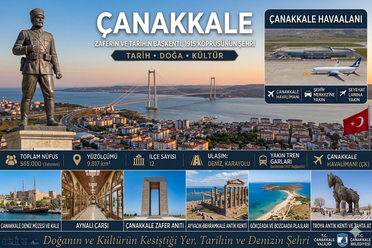 Çanakkale Havalimanı oto kiralama ve terminal teslim | HG Blog