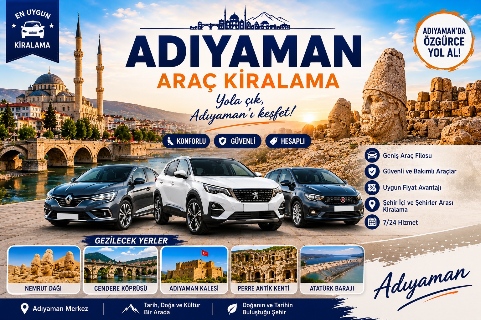 Adıyaman araç kiralama rehberi | HG Blog